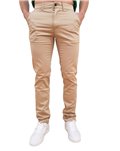 Calvin Klein pantalone uomo slim chino Sateen stretch travertine k10k109914-pf2