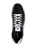 Calvin Klein Jeans sneakers nera in pelle Chunky Cupsole mono ym0ym006810gj