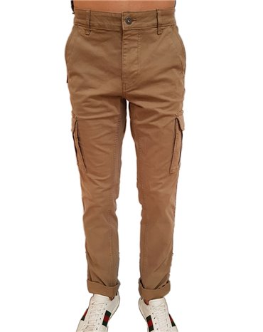 Napapijri pantalone cargo moto beige