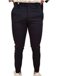 Roberto P Luxury pantalone slim blu Mrt