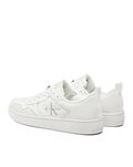 Calvin Klein Jeans sneakers bianca basket cupsole low lth ml ym0ym00574-0k4