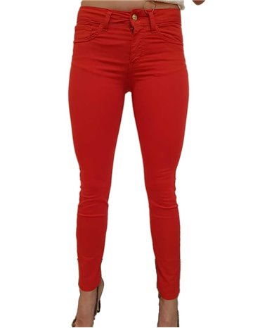 Fracomina Pantalone rosso Tina shape up