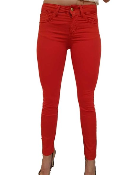 Fracomina Pantalone rosso Tina shape up