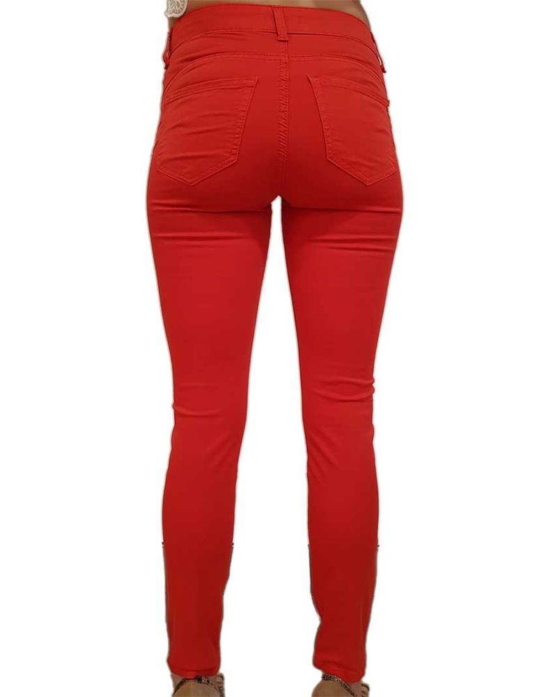 Fracomina Pantalone rosso Tina shape up