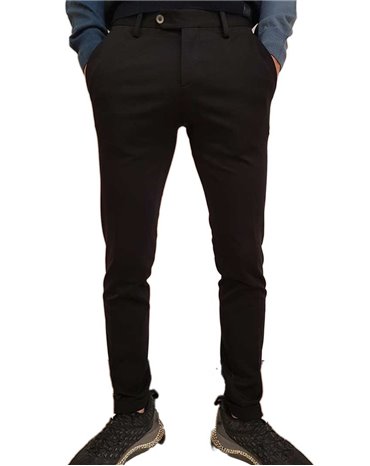 Roberto P Luxury pantalone skinny nero punto Milano