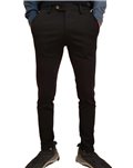 Roberto P Luxury pantalone skinny nero punto Milano