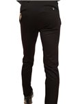 Roberto P Luxury pantalone skinny nero punto Milano