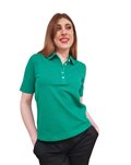 Tommy Hilfiger polo donna verde 1985 collection regular ww0ww37820l4b