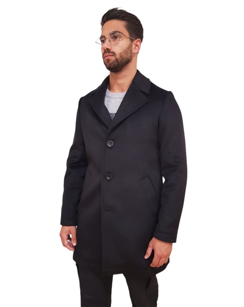 Guess cappotto uomo nero