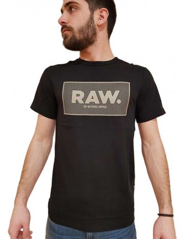 G Star Raw t shirt nera Boxed Gr