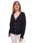 Gaudi cardigan donna nero 321fd53008-2001