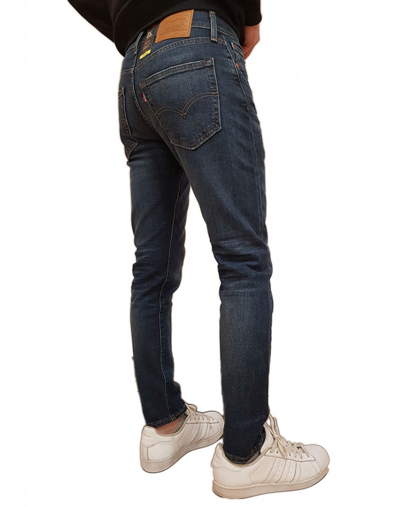 Jeans Levi’s 512™ slim taper sostenibile red juice rosso