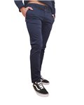 Tommy Hilfiger pantaloni uomo slim fit blu Bleecker Th Flex mw0mw26839-dw5