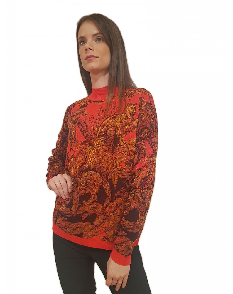 Desigual maglia oversize fantasia Halifax