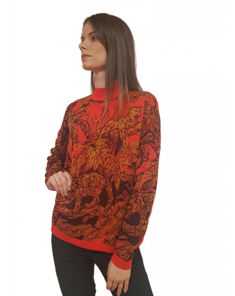 Desigual maglia oversize fantasia Halifax