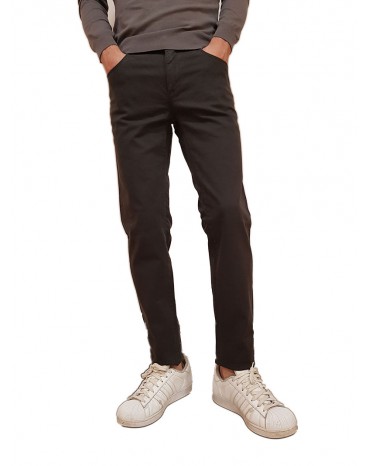 Trussardi pantalone slim 370 close grigio