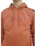 Calvin Klein felpa con cappuccio raiser rubber arancione k10k112250s0b