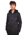 Calvin Klein giacca nera trapuntata con cappuccio Quilted k10k111466beh