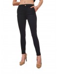 Fracomina pantalone slim chinos nero