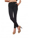 Fracomina pantalone slim chinos nero