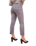 Levi’s jeans 501 cropped gray worn in grigio