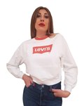 Levi’s felpa vintage raglan crew orange tab