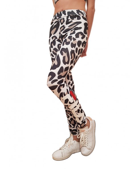 Fila leggings animalier Flex Aop stampa allover