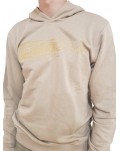 Guess felpa uomo Beau beige con cappuccio m3yq36kbk32-g1fe