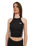 Fila top Tama cropped nero 687694