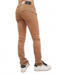 Pantalone Guess skinny beige 5 tasche mbran33034v