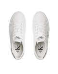 Calvin Klein sneakers donna bianca Vulc Flatform Laceup yw0yw01222ybr