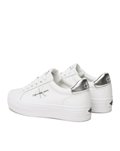 Calvin Klein sneakers donna bianca Vulc Flatform Laceup yw0yw01222ybr