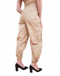 Fracomina pantaloni cargo camel fr24svc006w62801-093