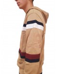 Tommy Hilfiger felpa monotype archive fit con logo classic khaki mw0mw31489rbl