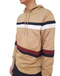 Tommy Hilfiger felpa monotype archive fit con logo classic khaki mw0mw31489rbl