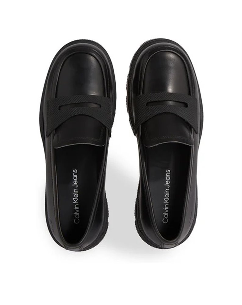 Calvin Klein jeans chunky combat loafer wn triple black yw0yw01120-0gt