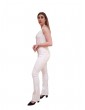 Gaudi t shirt donna bianca con applicazione di strass 411fd64014-2101