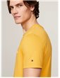 Tommy Hilfiger t shirt uomo slim fit city yellow con logo mw0mw11797ze1
