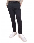 Calvin Klein pantalone nero chino slim con cintura k10k110979beh