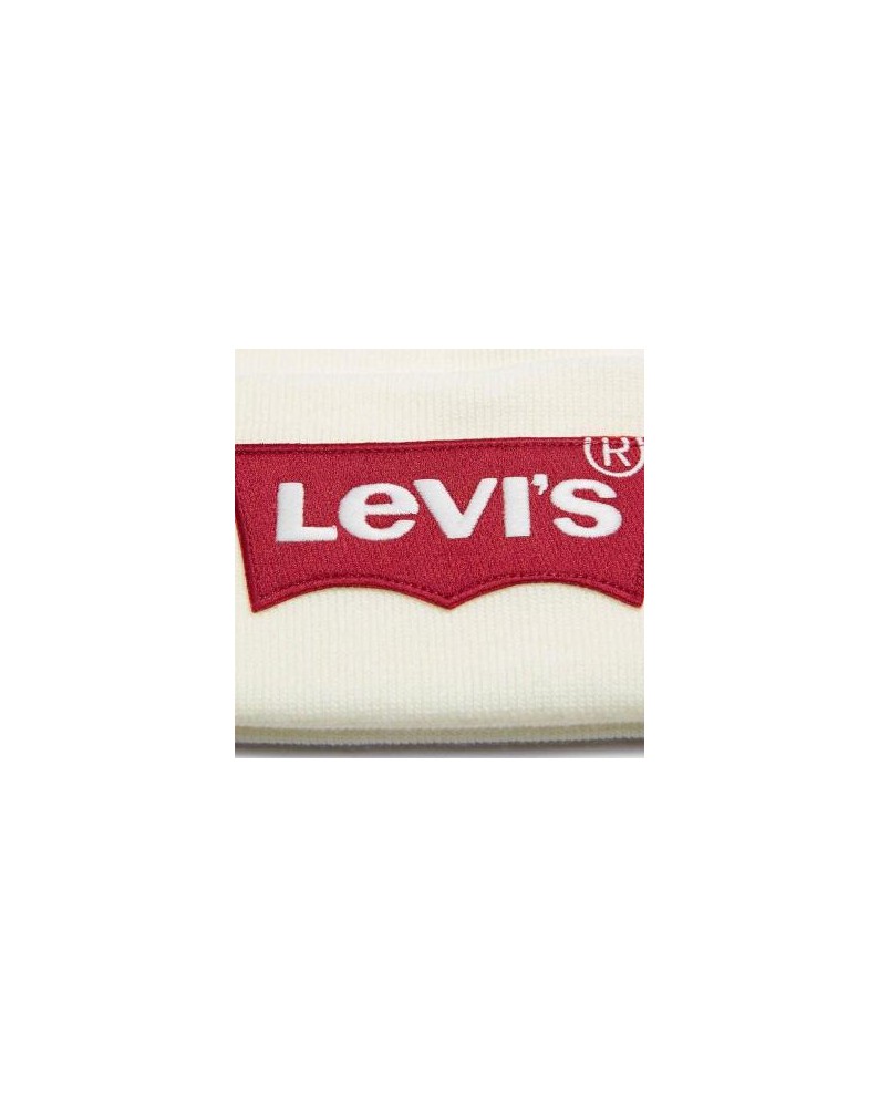 Levi's berretto oversize batwing beanie crema 38022-0040