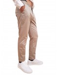 Calvin Klein pantalone beige chino slim satin stretch k10k110963pkr