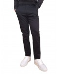 Calvin Klein pantalone chino slim nero stretch satin k10k110963beh