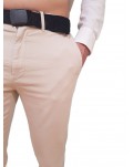 Calvin Klein pantalone chino beige con cintura