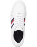 Tommy Hilfiger sneakers uomo bianca in pelle Core Corporate fm0fm04492-ybs