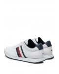 Tommy Hilfiger sneakers uomo runner evo lth mix ess white