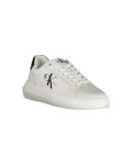 Calvin Klein Jeans sneakers in pelle Chunky cupsole monologo White yw0yw00823