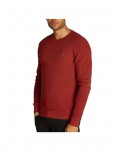 Pullover Tommy Hilfiger trama a nido d'ape refined dark magma mw0mw35470xnn