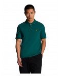 Lyle & Scott polo uomo malachite green plain polo shirt sp400vog-w746