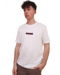 Tommy Hilfiger t shirt uomo bianca monotype con logo mw0mw34373-ybr