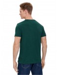 Tommy Hilfiger t shirt uomo slim fit verde small Hilfiger mw0mw34387-mbp